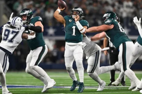 Aplicativo grátis para assistir ao time do Philadelphia Eagles