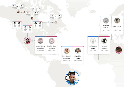 Divulgação Aplicativo FamilySearch